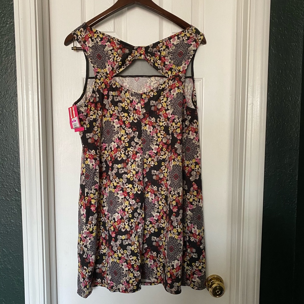 Floral Boho Mini Dress Size XXL